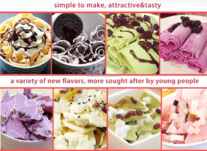 Đôi Pan <span class=keywords><strong>Ice</strong></span> Roll máy nhanh chóng đóng băng 2 chảo chiên <span class=keywords><strong>Ice</strong></span> <span class=keywords><strong>Cream</strong></span> Rolls Máy làm <span class=keywords><strong>Ice</strong></span> <span class=keywords><strong>Cream</strong></span> Roll - Product Image 4