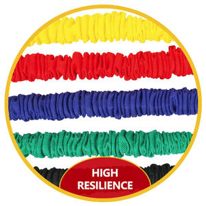 Эластичные латексные ленты WeRich Bulk с ремнями для тренировок, 15 фунтов, для тренировки бедер, ног и ягодиц - Product Image 1