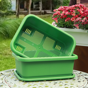 Pot de fleurs en résine de style pastoral HUFU pour légumes et fraises, grande taille, résistant au soleil - Product Image 2