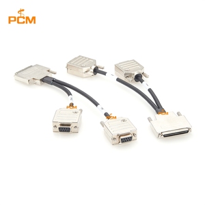 Cable adaptador VHDCI de 68 pines a 2x DB9 RS232 hembra para vehículos, kit de desarrollo DRIVE AGX <span class=keywords><strong>Thor</strong></span>, divisor PCI-E SCSI D-Sub - Product Image 3