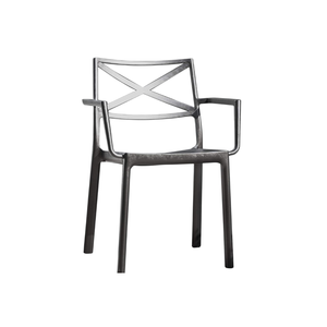 Sedia Mod. METALIX IN POLIPROPILENE MOKA - Product Image 1