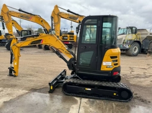 Mini <strong>Excavator</strong> SY35U with a Weight of 3780KG and Volume of 0.12m&sup3; Tree Cutter Track Press Shear Mower Mulcher <strong>Price</strong> <strong>List</strong> Tractor - Product Image 4