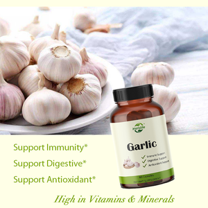 Capsules d'ail entières OEM/ODM très vendues avec vitamines et minéraux, 600 mg, sans OGM, sans gluten - Product Image 3