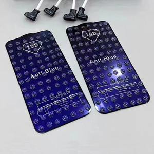 โทรศัพท์มือถือกระจกเทมเปอร์กันแสงสีฟ้าใส2.5D สำหรับ <span class=keywords><strong>iPhone</strong></span> 12 <span class=keywords><strong>13</strong></span> 14 15 16 17 <span class=keywords><strong>Mini</strong></span> Pro Max PLUS - Product Image 4