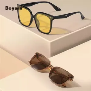 Boyarn Trendy And Modern Ocean Colourful Pc Lenses Uv400 Women Sunglasses Wholesale