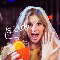 Ensemble de pailles personnalisées pour les mariés avec paille en forme d'anneau de diamant pour le toast au champagne de mariage, fournitures de fête pour couple