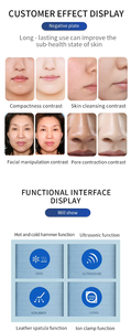 7 1 Microcurrent Máy tính để bàn vẻ đẹp cụ năng lượng da kích hoạt máy lỗ chân lông sạch hơn Da Thắt chặt đầu da Scrubber - Product Image 3
