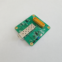Carte d'évaluation DSFP 100G conforme MSA avec interface I2C et entrée 3,3 V CC pour vérification des performances des modules optiques en laboratoire