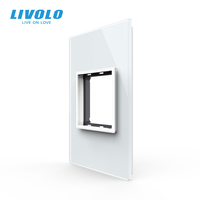 Livolo – Contrôleur mural mécanique double lumière et ventilateur, type US, haute durabilité, pour systèmes de ventilation de ventilateurs de plafond commerciaux et hôteliers