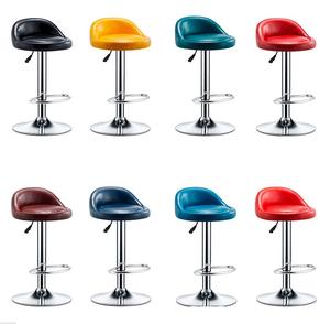 Banqueta Giratória de PU com Altura Ajustável para Uso Comercial, Design Moderno e Durável, Cadeira de Salão Alta - Product Image 6