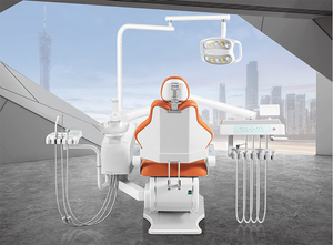 New High-quality Electric <strong>Dental</strong> Chair with LED Light Suction Automatic Water <strong>Supply</strong> System - Product Image 5