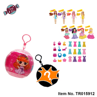 Nouvelle conception Tengrui, directement de l'usine, jouets en plastique pas chers, adorables œufs mystères surprise avec poupée et bonbons pour filles