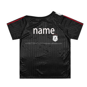 Camiseta de Fútbol Estilo Urbano, Transpirable, de Secado Rápido, con Estampado de Letras Vintage, Hombro Oblicuo, Manga Corta, para Uso Diario - Product Image 6