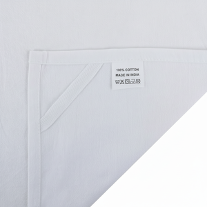 Saco de harina de algodón 100%, toallas de cocina tejidas, estilo cuadrado liso, costura e impresión personalizable, limpieza desechable para el hogar - Product Image 1