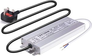 Controlador LED No Regulable <span class=keywords><strong>de</strong></span> 100-277V y 100W para Iluminación LED, Fuente <span class=keywords><strong>de</strong></span> Alimentación LED <span class=keywords><strong>de</strong></span> Voltaje Constante <span class=keywords><strong>de</strong></span> 24V con Protección Contra Cortocircuitos - Product Image 3
