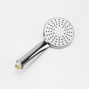 Handheld <b>Shower</b> Head Round Pressurized Water Output Durable Portable For Home Use - Product Image 2