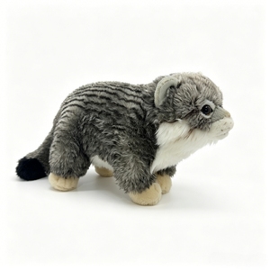 Peluche de Gato Pallas de Alta Simulación y Detalle, Personalizado, para Venta al por Mayor a Tiendas Minoristas - Product Image 2