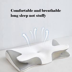 Bantal kontur mewah busa memori bantal leher serviks bantal tidur ortopedi untuk sandaran dalam bantal tempat tidur ergonomis - Product Image 2