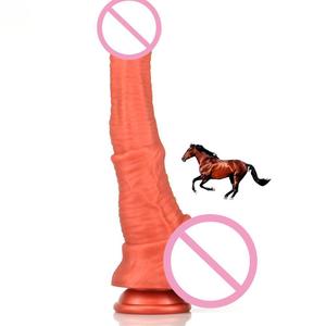حصان حرب جديد حيوان اصطناعي ناعم من الجنس دسار عملاق دزيلي متوسع سدادة شرجية مقاومة للماء IPX7-أداة استمناء - Product Image 1