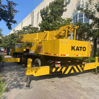Grue mobile hydraulique d'occasion de 30 tonnes, grue mobile hydraulique d'origine Kato, haute qualité, bonnes performances, vente à prix réduit
