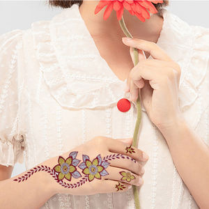 Tatuaggio temporaneo a mano impermeabile personalizzato in fabbrica - Product Image 3