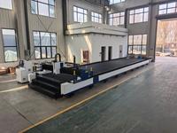 Machine de découpe laser fibre CNC 20000W avec IA pour la construction de ponts, les chantiers navals, la découpe d'acier inoxydable/d'acier au carbone, refroidissement par eau