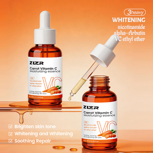 เซรั่มแครอทไวท์เทนนิ่งมอยเจอร์ไรซิ่ง 10 มล. ผสมไนอะซินาไมด์และอัลฟ่าอาร์บูติน ช่วยให้ผิวกระจ่างใส ลดเลือนริ้วรอย ชุ่มชื้น และปลอบประโลมผิว - Product Image 5