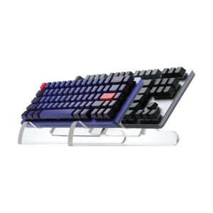 Soporte de teclado mecánico acrílico de 2 niveles Soporte de almacenamiento de teclado Lucite desmontable Soporte de teclado de computadora - Product Image 1