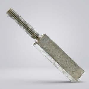 Quan Pham - Extensión de Perno en S de Alta Calidad de 5/8'', Galvanizado en Caliente, Especificación ASTM F2329, Venta al por Mayor - Product Image 1