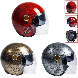 Nuevo Casco de Motocross Certificado 3C, 3/<span class=keywords><strong>4</strong></span> Abierto, ABS, Unisex, para Todas las Estaciones, con Forro de Espuma de Liberación Rápida, Homologado por <span class=keywords><strong>DOT</strong></span>/ECE - Product Image 1