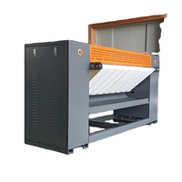 Machine à repasser automatique à rouleaux pour draps et housses de couette, électrique/chauffante/gaz/vapeur, 1,4 m, de premier rangement, pour équipement de blanchisserie