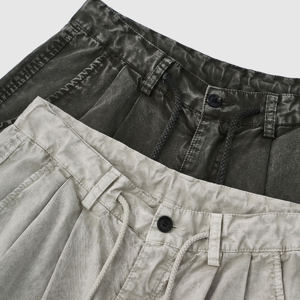 Urban Vintage Shorts Summer Active Quick Dry, Acid Washed Baggy - Product Image 3