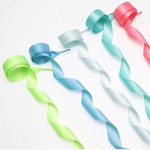 Cordones de Organza Blancos Duraderos para Mujer, 2 Pares, 2CM de Ancho, 55 Pulgadas, para Zapatillas Deportivas - Product Image 2
