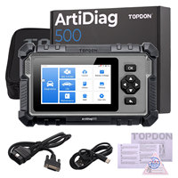 TOPDON ArtiDiag500 con AutoVIN, Transmisión de Datos en Tiempo Real, 6 Funciones de Reinicio (Aceite, TPMS, EPB, SAS, BMS, Aceleración) para 4 Sistemas