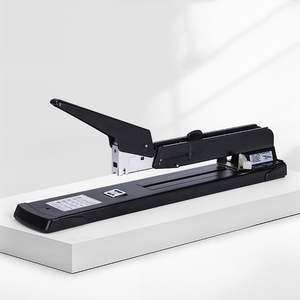 ZEQUAN Mini <span class=keywords><strong>agrafeuse</strong></span> à papier en métal robuste pince <span class=keywords><strong>agrafeuse</strong></span> robuste pour <span class=keywords><strong>bureau</strong></span> et reliure <span class=keywords><strong>de</strong></span> livres grande <span class=keywords><strong>agrafeuse</strong></span> avec agrafes robustes - Product Image 1