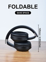 Casque sans fil pliable K3 2025 avec radio FM, microphone dynamique USB, étanche, ANC, chipset JL pour le sport et les DJ