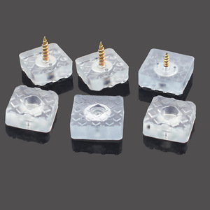 Hanweisong Furniture Plastic Floor <b>Pads</b> HWS0155 Non-Slip For Cabinets Tables Chairs <b>Stools</b> Sofas - Product Image 3