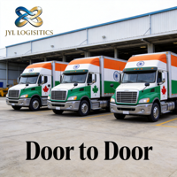 Service d'agent logistique de fret et de transport express vers l'Inde, livraison porte-à-porte, expédition et exportation