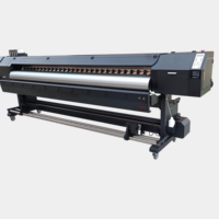 Nouvelle-couleur 3.2m 10ft XP600 I3200 DX5 imprimante éco-solvant grand format extérieur flex bannière affiches machine d'impression
