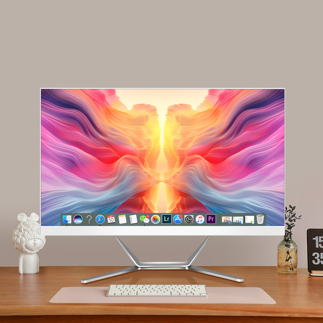 27 Inch All-in-One PC Core I7 16GB RAM 512GB SSD OEM AIO Desktop Computer Monoblock All in One PC With UPS Battery