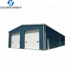 Geniş Açıklıklı Çelik Yapı Prefabrik Garaj Endüstriyel Lojistik Depo Metal Bina Atölyesi - Product Image 1