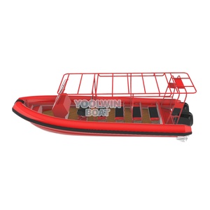 Yoowin - Bote Neumático Rígido (RIB) de 8.6 m, Resistente, con Casco en V Profunda, Certificado por la CE, para Vacaciones Familiares y <span class=keywords><strong>Cruceros</strong></span> Costeros de Lujo - Product Image 5