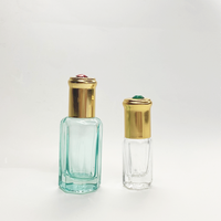 3ml 6ml9ml12m Petit flacon vide en verre d'huile essentielle de parfum d'Oud Attar de fantaisie antique magnifique