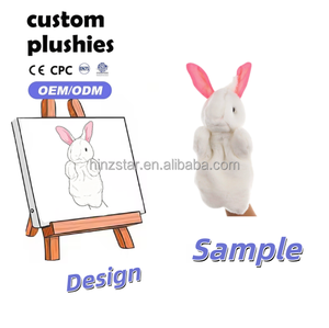 Juguetes de Marionetas de Mano, Lindos Tigres de Peluche para Niños, Juego de Roles Educativo, Juguete Interactivo Unisex, Diseño Personalizado - Product Image 2