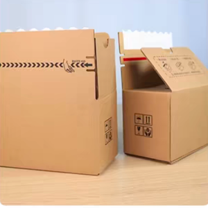Caja de Envío con Cierre y Diseño de Nieve Invernal Personalizada, Cartón Desechable Autosellable para Empaque de Regalos Sorpresa Navideños - Product Image 2
