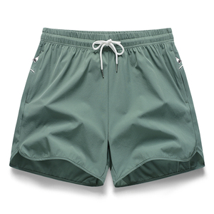 2025 pareja pantalones cortos de seda de hielo hombres mujeres pantalones multicolores de tres puntos pantalones cortos para correr de secado rápido verano elástico deportes transpirables - Product Image 4