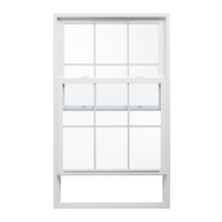 Marco de madera Reflectante Fijo Doble Panel de esmalte Precio superior Filipinas Hung Sash Windows Garantía de por vida