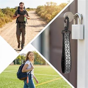 Sangles réfléchissantes lumineuses personnalisables, porte-clés, étiquettes réfléchissantes pour sacs à dos, pendentifs réflecteurs de nuit - Product Image 5