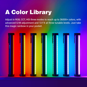 Lampe tube RVB Tl30 Pavo, lumière de photographie couleur, bâton lumineux portable avec télécommande via application pour photos, vidéos, films et vlogs - Product Image 4