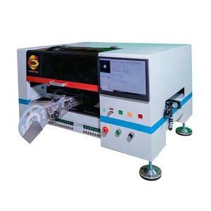 Mini Máy tính để bàn tự động 4 đầu Chọn nơi SMT máy <span class=keywords><strong>Led</strong></span> Chip mounter SMD máy móc sản xuất điện tử - Product Image 4
